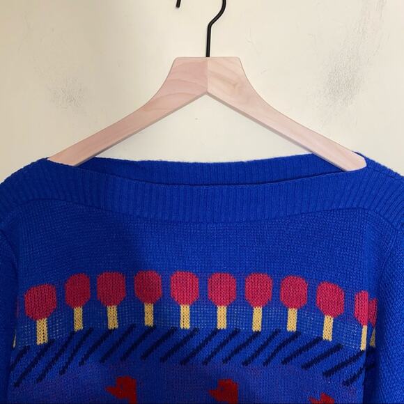 VNTG GREAT TIMES wool crewneck sweater - Picture 5 of 5